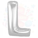 Nedi 01359 L 40 Harf Gümüş Folyo Balon