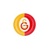 Nedi 23 cm Karton Tabak Lisanslı 8 Li Galatasaray GS1409 - --