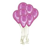 Nedi Balon Düz Renk Fuşya 100'lü
