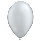 Nedi Balon Metalik Gümüş 20'li Paket - 12 Inc 30 Cm