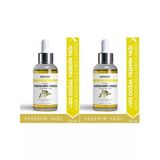 NEDOX 2 Adet Yasemin Yağı %100 Doğal Bitkisel Aura Yükseltici & Enerji Verici Jasmine Oil 50 Ml