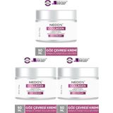 Nedox 3 Adet Kırışıklık Karşıtı Kolajen Göz Çevresi Kremi 50 Ml