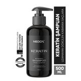 NEDOX 500 ml Yıpranmış Saçlar İçin Keratinli Saç Bakım Şampuanı