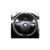 NEEBS Oto Direksiyon Kılıfı Alcantara Model Alcantra Gri Dikişli