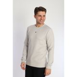 NEED LİFE Erkek Basic O Yaka Rahat Form Scuba Kumaş Sweatshirt
