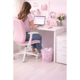 Need ND-1060 Masaüstü & Masa Altı Metal File Çöp Kovası – Small Organizer (Toz Pembe)