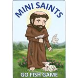 Needzo Katolik Azizler Minyatür Go Fish Eşleşen Kart Seti, Pazar Okulu Kilise Sınıf Eğitim Araçları ve Malzemeleri, Katolikler için Eğlenceli Adanmışlık Hediyeleri, 54 Kart