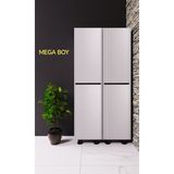 Neef Kombi & Erzak Dolabı Mega Boy Ikili Demonte 210'LUK - Beyaz