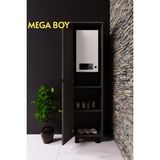 Neef Living Kombi Dolabı Mega Boy 210`LUK Demonte - Antrasit