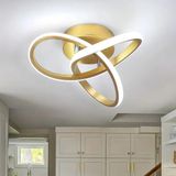 Neeko Elegance Modern Plafonyer Power LED Avize Beyaz Işık- Eskitme Kasa - 1