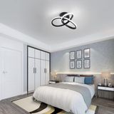 Neeko Elegance Modern Plafonyer Power LED Avize Beyaz Işık- Siyah Kasa - 1
