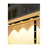 neeko Hareket Sensörlü - Dekoratif Gece Lambası - Usb Şarjlı Led Aydınlatma Siyah Kasa 40cm