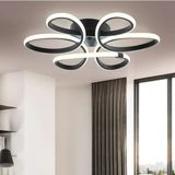 Neeko Linup Modern Siyah Plafonyer Tavana Sıfır Beyaz Işık Salon Mutfak Yatak Odası LED Avize - 1