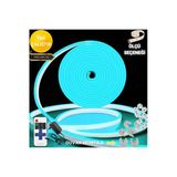neeko Neon Esnek Şerit Led Tak Çalıştır Kumandalı - Dimmer- BuzMavisi 1 metre