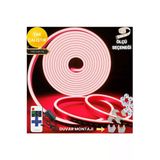 Neeko Neon Esnek Şerit Led Tak Çalıştır Kumandalı - Dimmer- Kırmızı 4 Metre