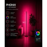 Neeko Phonix Mobıl Stıck Telefon Kontrol Oda Aydınlatma Sistemi Full Rgb Full Renk Çok Özellik Kumandasız 120 Cm - Parlak Siyah