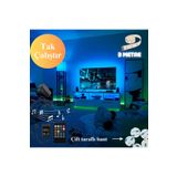 neeko Sese Ve Müziğe Duyarlı Tv Arkası Rgb Şerit Led Tak Çalıştır 3 Metre
