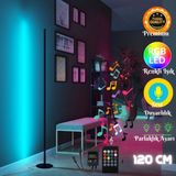 Neeko Sondra Sese Ve Müziğe Duyarlı - Kumandalı Oda Aydınlatma Sistemi Full Rgb - Kumandalı 120 Cm - Siyah