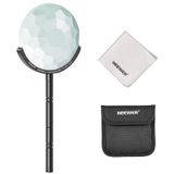 NEEWER 77 mm el kaleydoskop prizma objektif filtresi, cam prizma kamera objektifi efekt filtresi, çıkarılabilir saplar, çoklu kırılma, değişken sayıda fotoğraf motifi, DSLR fotoğraf aksesuarı