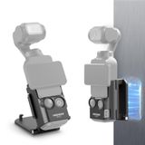 NEEWER Mıknatıslı tutucu, DJI Osmo Pocket 3 ile uyumlu, 180° ayarlanabilir hafif mini kamera tutucu, çok fonksiyonlu aksesuar, 3 pil sapı için genişletme adaptörü tutucu, AC015