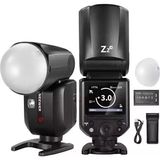 Neewer Z2-N Yuvarlak Başlıklı Bataryalı Tepe Flaşı (Nikon)