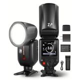 NEEWER Z2-S Sony Uyumlu 76W Yuvarlak Kafa Akülü Tepe Flaşı & Kubbe Difüzör