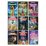 Nef Kitap Dünya Masallarından Seçmeler, 10 Kitap Set, Rapunzel, Pinokyo, Pamuk Prenses, Hansel ve Gretel, Çocuk Kitabı