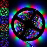 Nefertiya Buffer® 5 mt 20 Fonksiyonlu Uzaktan Kumandalı Rgb Gaming LED Şerit Işık - Ahşap