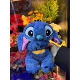 Nefes Alan Stich Uyku Arkadaşı Stitch Peluş Oyuncak Kulakları Oynayan 30cm Işıklı Müzikli Çok Renkli