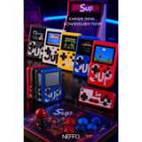 NEFFO 400 Nostalji Oyunlu Mini Atari Karışık Renk Çift Kol Mini El Atarisi