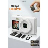 Neffo 48MP Retro Ultra HD Fotoğraf Makinesi