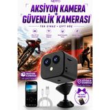 Neffo 4K Mini Wifi Güvenlik Kamerası | Manyetik Taban, Hareket Algılama, Gece Görüşü, Ses Kaydı, Tf Kart Destekli