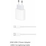 Neffo Iphone Tüm Serilerle Uyumlu Lightning Hızlı Şarj Aleti Adaptör Kablo 20W Plus 6 7 8 x 11 12 13 14 Pro Max - Beyaz