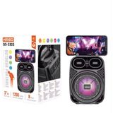 Neffo Kimiso QS-3303 Taşınabilir Bluetooth Hoparlör – 8W Güç, 1200 Mah Batarya, Rgb Işıklı - Siyah