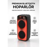 Neffo Taşınabilir 40W LED Işıklı Bluetooth Hoparlör Seti Şarjlı