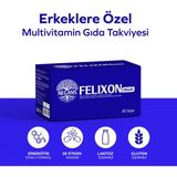 Negans Felixon Man 30 Kapsül Erkekler İçin Multivitamin L-Karnitin Koenzim Q10 ve Daha Fazlası