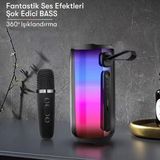 Negok Newface Pluse 5 Mikrofonlu Rgb Kablosuz Hoparlör - Beyaz - 01-Siyah
