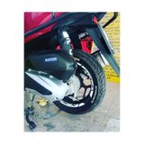 nehay shop Jant Şeridi Kesim Kalın Sticker Beyaz Beyaz Honda Pcx ile uyumlu