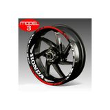 Nehay Shop Şık Tasarım Motosiklet Jant Şeridi Kanatlı Sağ-Sol/Ön-Arka