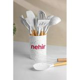 Nehir Angela 12 Parça Silikon Servis Seti Takımı