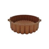 Nehir Döküm Papatya Rose Gold 26 cm Tart Kek Kalıbı