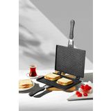 Nehir Lüks 24,5 x 19 cm Granit Kaplama Alüminyum Tost Tavası