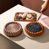 Nehir Papatya Rose Gold Döküm Tart Kalıbı 27 Cm