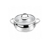 Nehir Silver 16 Cm Derin Tencere - Paslanmaz Çelik Tencere