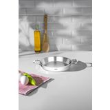 Nehir Silver Çelik 16 Cm İtalyan Omlet Sahan Kapaksız
