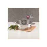 Nehir Silver Trend 26 cm Karnıyarık Tenceresi