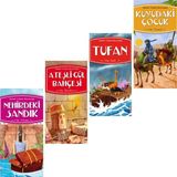 Nehirdeki Sandık Hz. Musa - Kuyudaki Çocuk Hz. Yusuf - Tufan Hz. Nuh - Ateşli Gül Bahçesi Hz. Ibrahim - 4'lü Kitap Seti - Ahmet Yılmaz Boyunağa