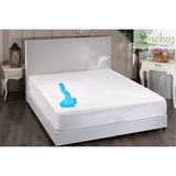 Nehoş Tekstil Bambu Kapitone Su Sıvı Geçirmez Yatak Koruyucu Alez Fitted Full Kenar Alez Çarşaf Tek Çift Battal (8 Farklı Ebat) - 120 x 200 cm - Beyaz