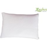Nehoş Tekstil Visko Kırpıntılı Bambu Yastık (40*60) - 50 x 70 cm - Beyaz