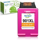 Neiber 901 XL Yeniden Üretilmiş Mürekkep Kartuşu HP 901XL (1 Üç Renkli) OfficeJet 4500 J4580 J4680 J4660 J4535 J4524 J4525 J4540 J4550 G510a G510g 510b Gb 510h G510n Yazıcı